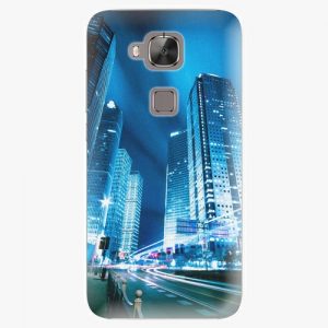 Plastový kryt iSaprio - Night City Blue - Huawei Ascend G8