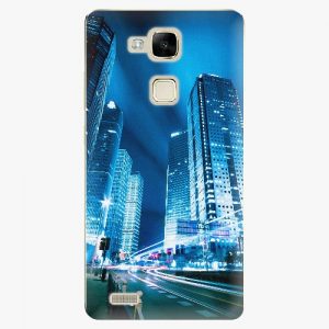 Plastový kryt iSaprio - Night City Blue - Huawei Mate7