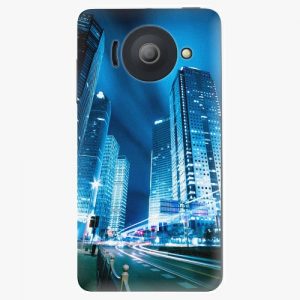 Plastový kryt iSaprio - Night City Blue - Huawei Ascend Y300