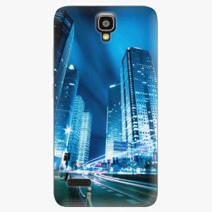 Plastový kryt iSaprio - Night City Blue - Huawei Ascend Y5
