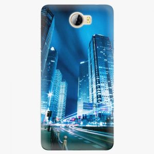 Plastový kryt iSaprio - Night City Blue - Huawei Y5 II / Y6 II Compact