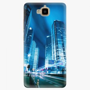 Plastový kryt iSaprio - Night City Blue - Huawei Y6 Pro