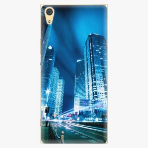 Plastový kryt iSaprio - Night City Blue - Sony Xperia XA1 Ultra