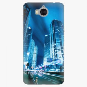Plastový kryt iSaprio - Night City Blue - Huawei Y5 2017 / Y6 2017
