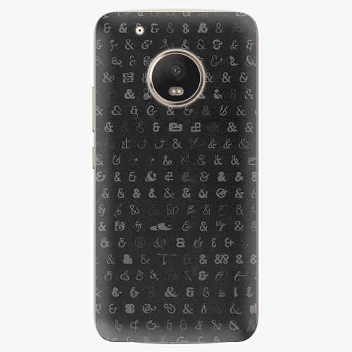 Plastový kryt iSaprio - Ampersand 01 - Lenovo Moto G5 Plus Plastový kryt iSaprio - Ampersand 01 - Lenovo Moto G5 Plus