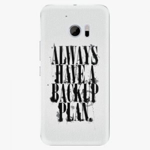 Plastový kryt iSaprio - Backup Plan - HTC 10