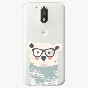 Plastový kryt iSaprio - Bear with Scarf - Lenovo Moto G4 / G4 Plus