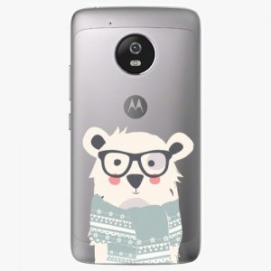 Plastový kryt iSaprio - Bear with Scarf - Lenovo Moto G5