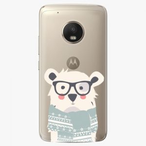 Plastový kryt iSaprio - Bear with Scarf - Lenovo Moto G5 Plus