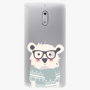 Plastový kryt iSaprio - Bear with Scarf - Nokia 6