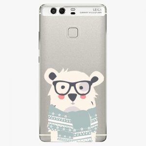 Plastový kryt iSaprio - Bear with Scarf - Huawei P9