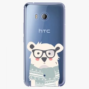 Plastový kryt iSaprio - Bear with Scarf - HTC U11
