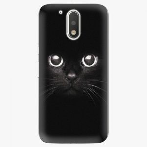 Plastový kryt iSaprio - Black Cat - Lenovo Moto G4 / G4 Plus