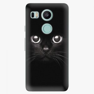 Plastový kryt iSaprio - Black Cat - LG Nexus 5X