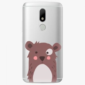 Plastový kryt iSaprio - Brown Bear - Lenovo Moto M