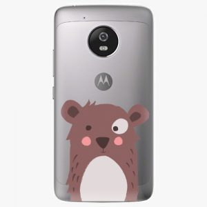 Plastový kryt iSaprio - Brown Bear - Lenovo Moto G5