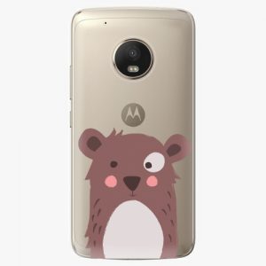 Plastový kryt iSaprio - Brown Bear - Lenovo Moto G5 Plus