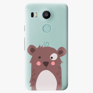 Plastový kryt iSaprio - Brown Bear - LG Nexus 5X