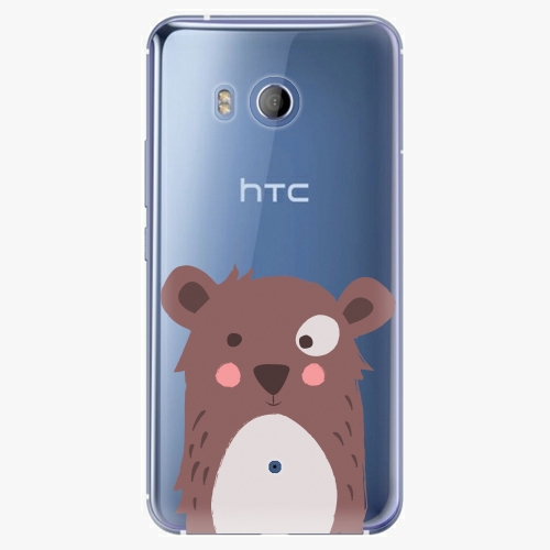 Plastový kryt iSaprio - Brown Bear - HTC U11 Plastový kryt iSaprio - Brown Bear - HTC U11