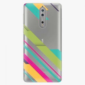 Plastový kryt iSaprio - Color Stripes 03 - Nokia 8