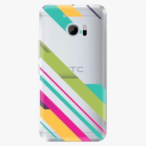 Plastový kryt iSaprio - Color Stripes 03 - HTC 10