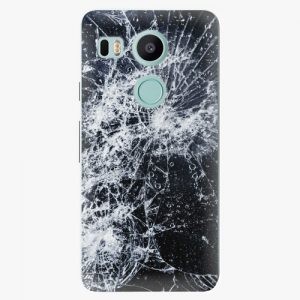 Plastový kryt iSaprio - Cracked - LG Nexus 5X
