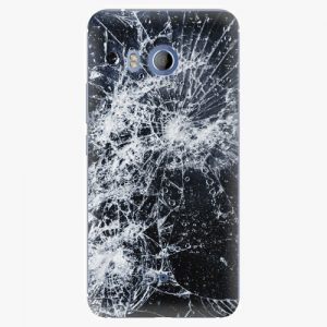 Plastový kryt iSaprio - Cracked - HTC U11