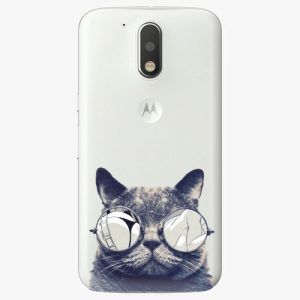 Plastový kryt iSaprio - Crazy Cat 01 - Lenovo Moto G4 / G4 Plus