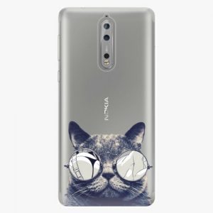 Plastový kryt iSaprio - Crazy Cat 01 - Nokia 8