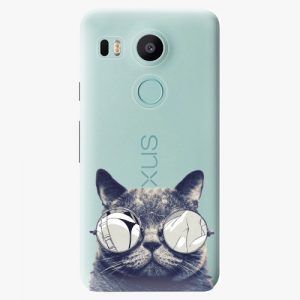Plastový kryt iSaprio - Crazy Cat 01 - LG Nexus 5X