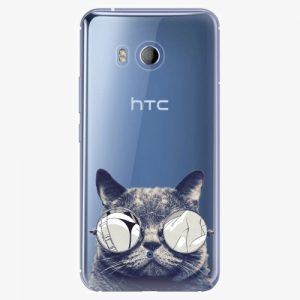 Plastový kryt iSaprio - Crazy Cat 01 - HTC U11