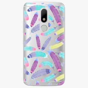 Plastový kryt iSaprio - Feather Pattern 01 - Lenovo Moto M