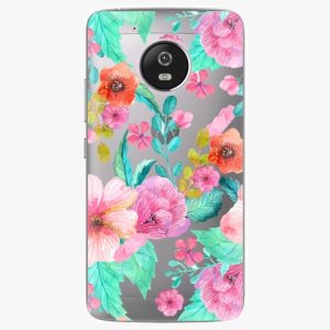 Plastový kryt iSaprio - Flower Pattern 01 - Lenovo Moto G5