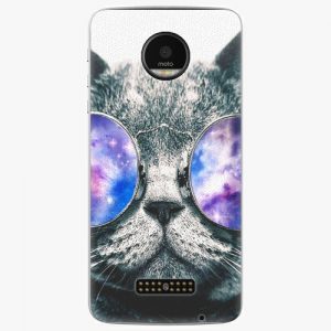 Plastový kryt iSaprio - Galaxy Cat - Lenovo Moto Z