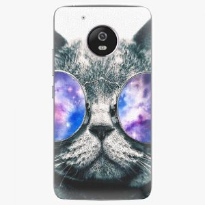 Plastový kryt iSaprio - Galaxy Cat - Lenovo Moto G5