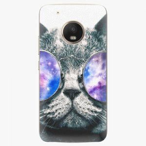 Plastový kryt iSaprio - Galaxy Cat - Lenovo Moto G5 Plus