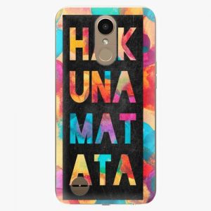 Plastový kryt iSaprio - Hakuna Matata 01 - LG K10 2017