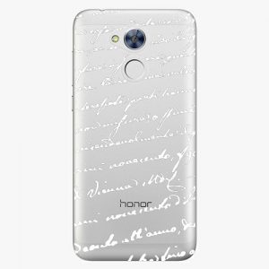 Plastový kryt iSaprio - Handwriting 01 - white - Huawei Honor 6A