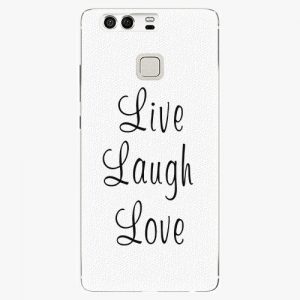 Plastový kryt iSaprio - Live Laugh Love - Huawei P9