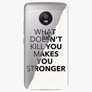 Plastový kryt iSaprio - Makes You Stronger - Lenovo Moto G5