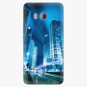 Plastový kryt iSaprio - Night City Blue - HTC U11