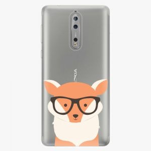 Plastový kryt iSaprio - Orange Fox - Nokia 8