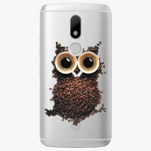 Plastový kryt iSaprio - Owl And Coffee - Lenovo Moto M
