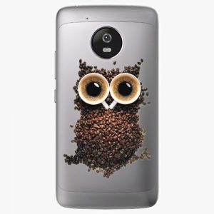 Plastový kryt iSaprio - Owl And Coffee - Lenovo Moto G5