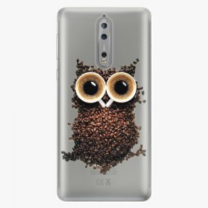 Plastový kryt iSaprio - Owl And Coffee - Nokia 8
