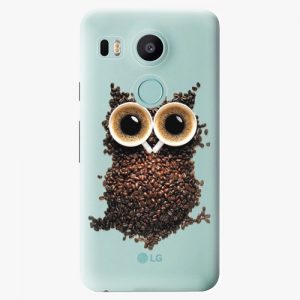 Plastový kryt iSaprio - Owl And Coffee - LG Nexus 5X