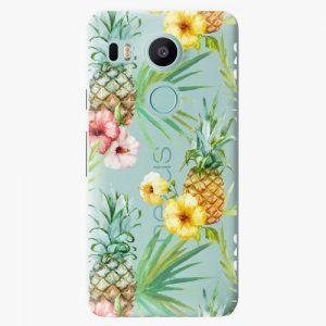 Plastový kryt iSaprio - Pineapple Pattern 02 - LG Nexus 5X