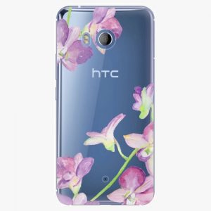 Plastový kryt iSaprio - Purple Orchid - HTC U11