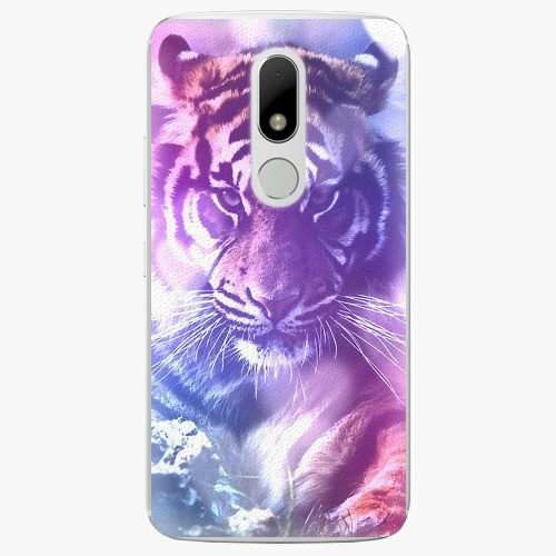 Plastový kryt iSaprio - Purple Tiger - Lenovo Moto M Plastový kryt iSaprio - Purple Tiger - Lenovo Moto M