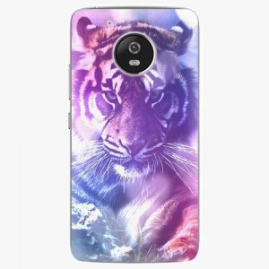 Plastový kryt iSaprio - Purple Tiger - Lenovo Moto G5